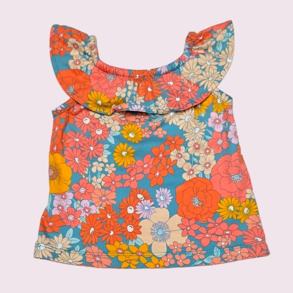 Carter's 5-piece Floral Bundle Girls 12 Months - Picture 2 of 12